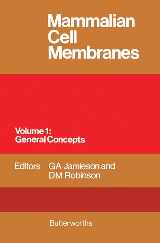 Cover image: Mammalian Cell Membranes 9780408707220