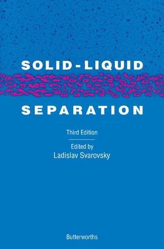 Imagen de portada: Solid-Liquid Separation 3rd edition 9780408037655
