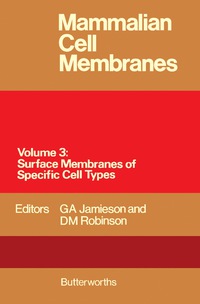 Cover image: Mammalian Cell Membranes 9780408707732