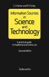 Cover image: Information Sources in Science and Technology 2nd edition 9780408014670