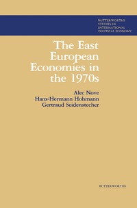 Cover image: The East European Economies in the 1970s 9780408107624