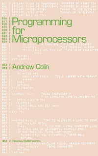 صورة الغلاف: Programming for Microprocessors 9780408003209