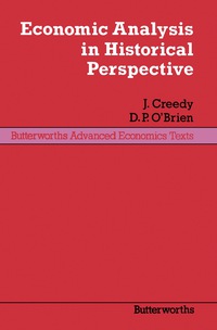 Cover image: Economic Analysis in Historical Perspective 9780408114301