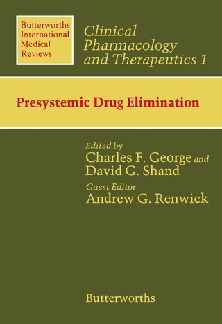 Cover image: Presystemic Drug Elimination 9780407023222