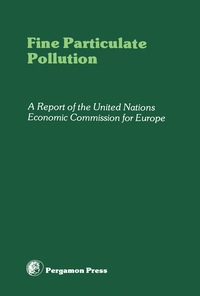 Cover image: Fine Particulate Pollution 9780080233994