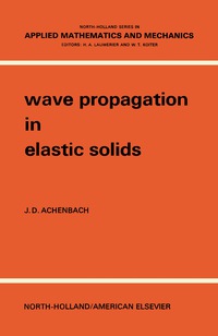 صورة الغلاف: Wave Propagation in Elastic Solids 9780720423679