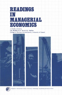 Titelbild: Readings in Managerial Economics 9780080196053