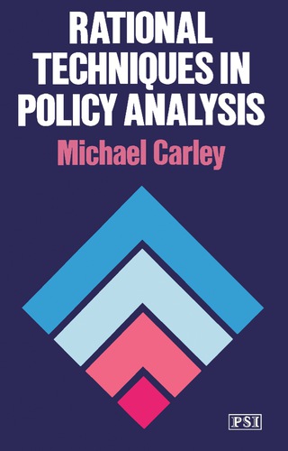 Cover image: Rational Techniques in Policy Analysis 9780435838010