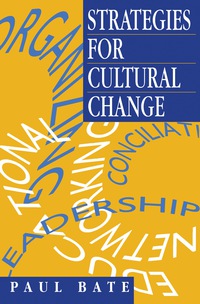 Cover image: Strategies for Cultural Change 9780750605199