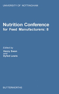 Imagen de portada: Nutrition Conference for Feed Manufacturers 9780408706582