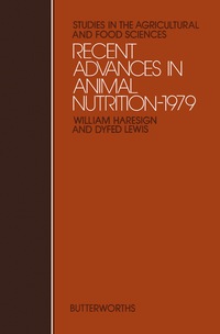 Cover image: Recent Advances in Animal Nutrition – 1979 9780408710121