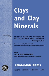 Omslagafbeelding: Clays and Clay Minerals 9780080092355
