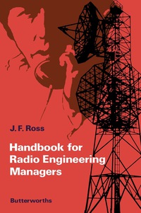 Omslagafbeelding: Handbook for Radio Engineering Managers 9780408004244