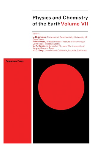 Immagine di copertina: Physics and Chemistry of the Earth 9780080114651