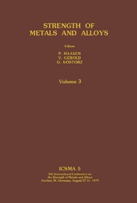 Cover image: Strength of Metals and Alloys 9780080232652