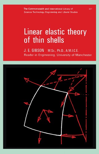 صورة الغلاف: Linear Elastic Theory of Thin Shells 9780080109442