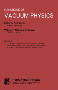 Cover image: Gases and Vacua 9780080112978