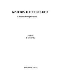 Cover image: Materials Technology in Steam Reforming Processes 9780080113234