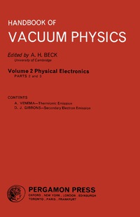 Cover image: Physical Electronics 9780080114699