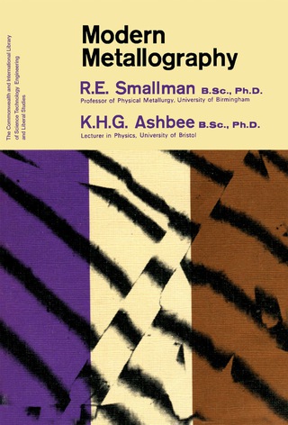 Cover image: Modern Metallography 9780080115702
