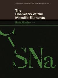Omslagafbeelding: The Chemistry of the Metallic Elements 9780080118536