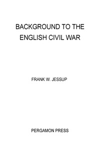Titelbild: Background to the English Civil War 9780080120010