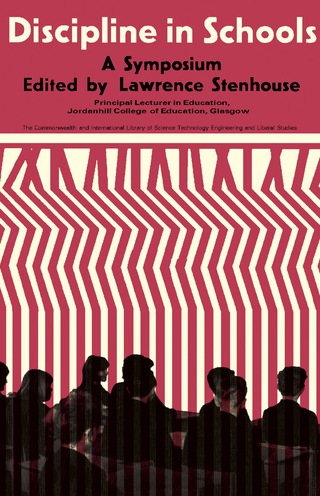 Cover image: Discipline in Schools 9780080123349