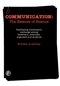 Cover image: Communication: The Essence of Science 9780080233444