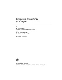 Omslagafbeelding: Extractive Metallurgy of Copper 2nd edition 9780080247359
