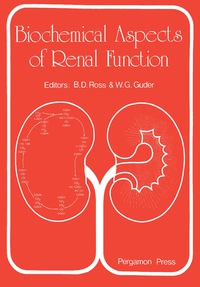 Cover image: Biochemical Aspects of Renal Function 9780080255170