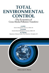 Immagine di copertina: Total Environmental Control 9780080262765