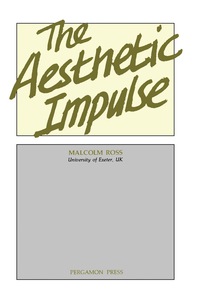 Cover image: The Aesthetic Impulse 9780080302331