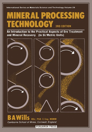 Cover image: Mineral Processing Technology 3rd edition 9780080311593