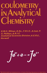 Omslagafbeelding: Coulometry in Analytical Chemistry 9780081033142