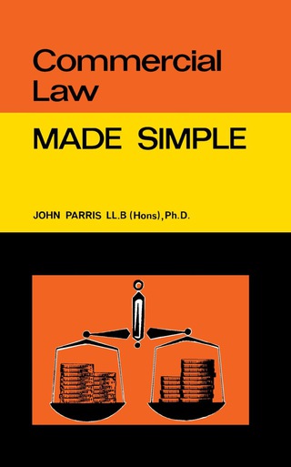 Cover image: Commercial Law 9780491009126