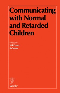 Cover image: Communicating with Normal and Retarded Children 9780723605720
