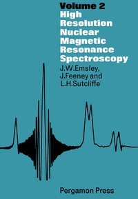 Cover image: High Resolution Nuclear Magnetic Resonance Spectroscopy 9780080027920