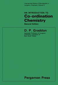 Cover image: An Introduction to Co-Ordination Chemistry 2nd edition 9780080032375