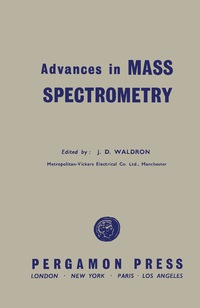 Cover image: Advances in Mass Spectrometry 9780080092102