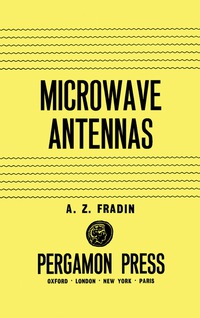 Titelbild: Microwave Antennas 9780080094342