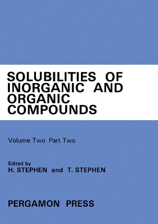 Titelbild: Ternary and Multicomponent Systems 9780080099262