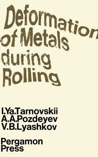 Cover image: Deformation of Metals During Rolling 9780080102238