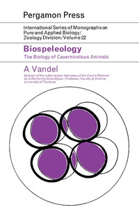 Cover image: Biospeleology 9780080102429
