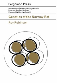 表紙画像: Genetics of the Norway Rat 9780080106649