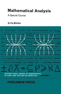 Omslagafbeelding: Mathematical Analysis 9780080107967