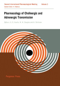 Cover image: Pharmacology of Cholinergic and Adrenergic Transmission 9780080108056