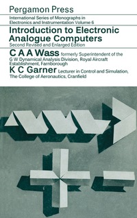 صورة الغلاف: Introduction to Electronic Analogue Computers 2nd edition 9780080110714