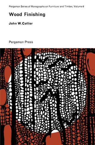 Imagen de portada: Wood Finishing 9780080112428