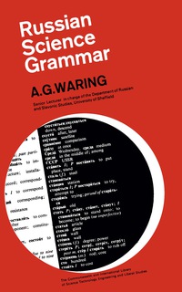 Cover image: Russian Science Grammar 9780080113425