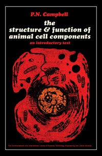 Omslagafbeelding: The Structure and Function of Animal Cell Components 9780080118192